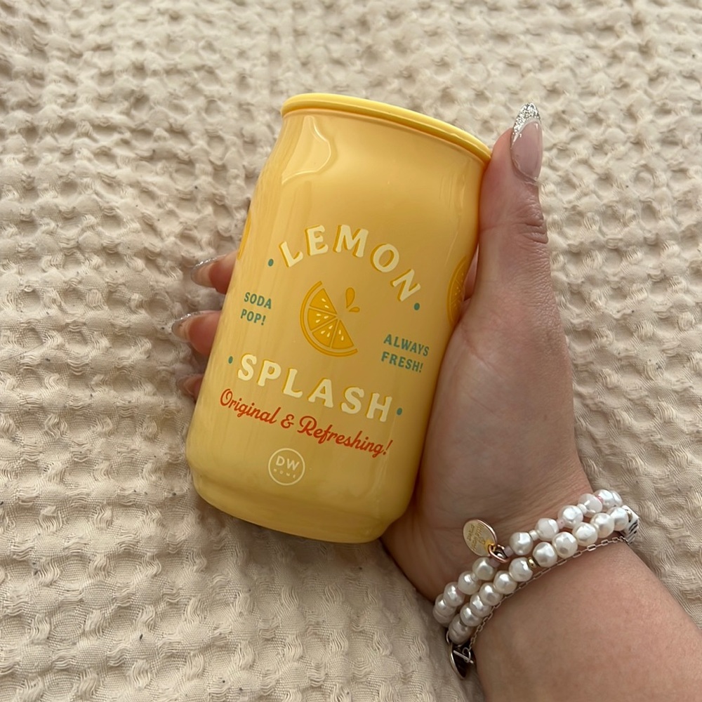 mini lemon splash DW HOME candle